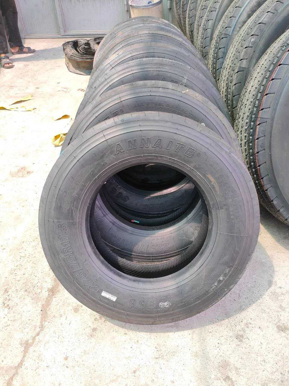 ISUZU Avtobuslarga 225/75R17.5 razmer sifatli ANNAITE balonlar bor