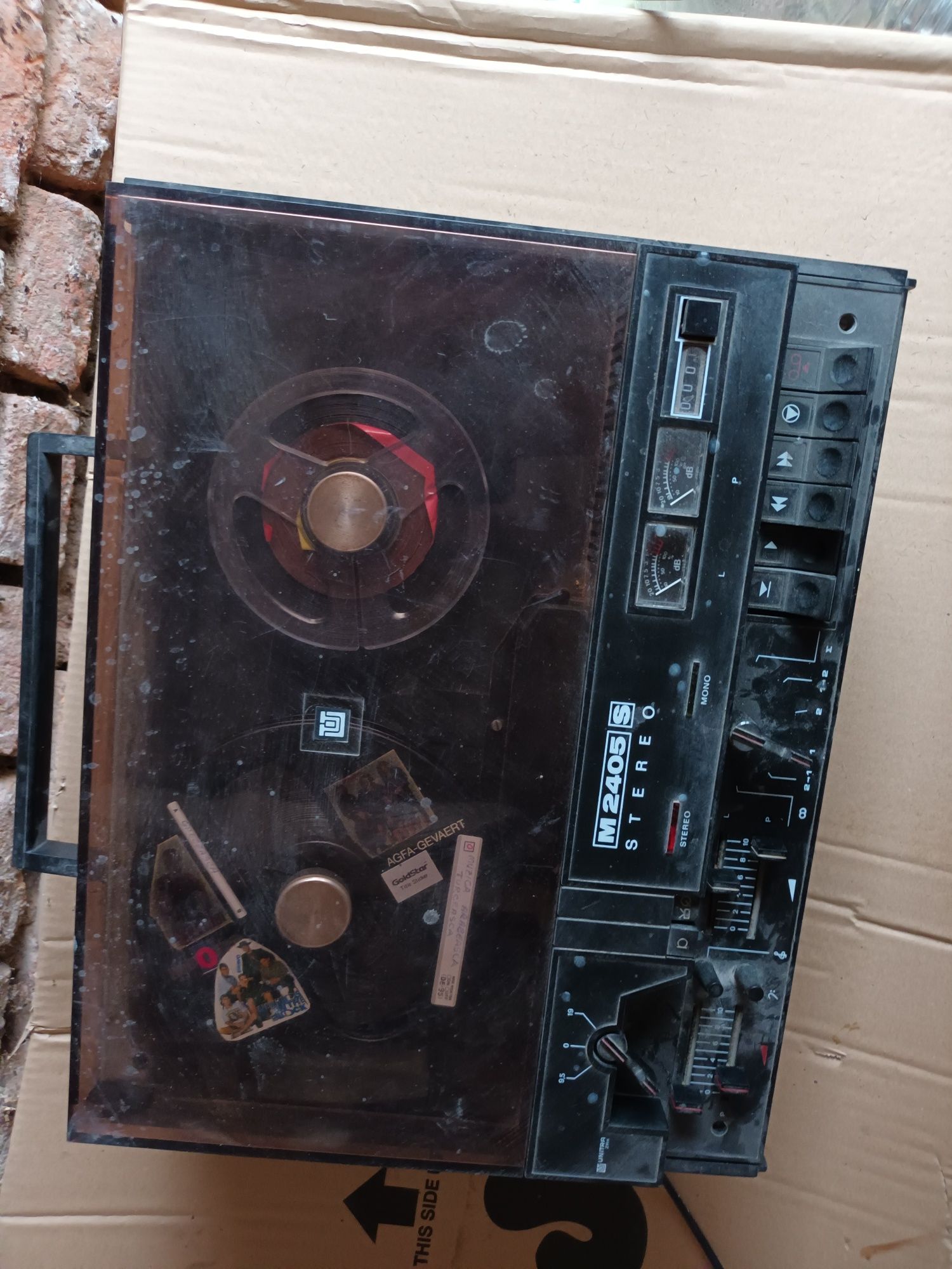 Magnetofon Unitra M 2405 S - vintage -funcțional