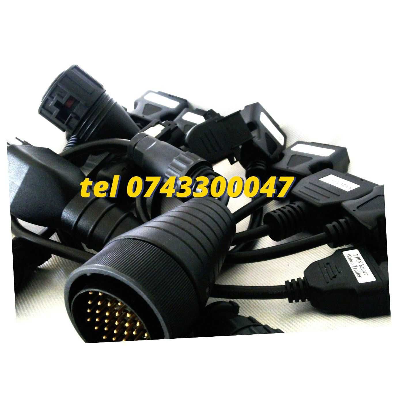 Set De 8 Cabluri Adaptoare Obd2 Autocom Delphi Camioane Dube