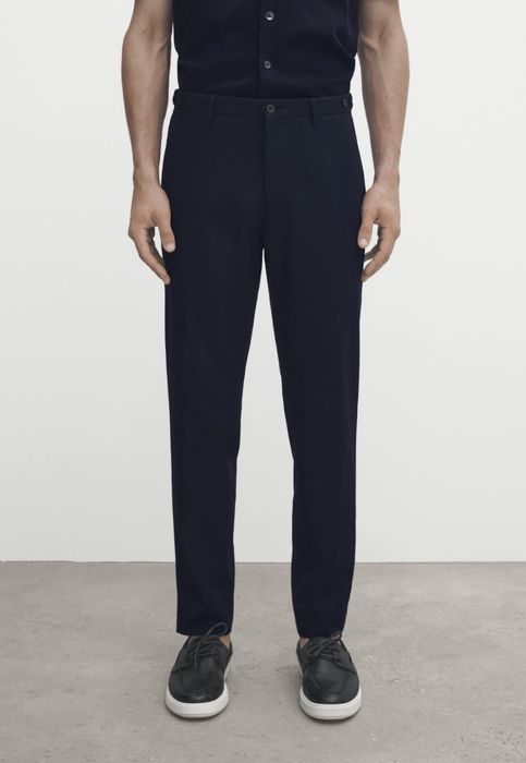 Costum Massimo Dutti, bleumarin