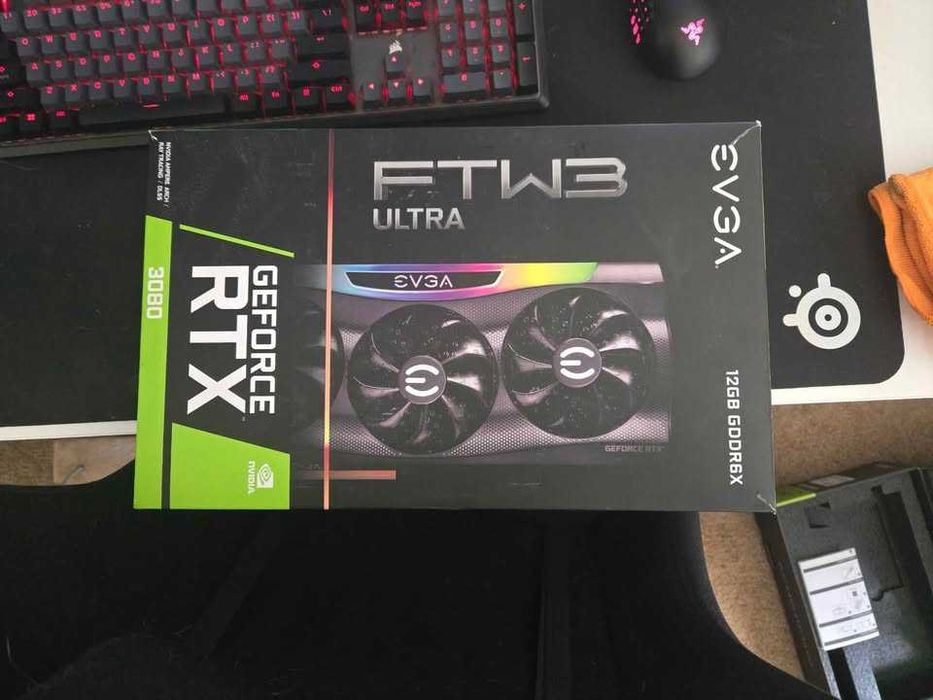 EVGA NVIDIA RTX 3080 FTW3 - Като нова