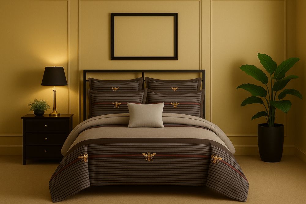 MODEL GUCCI !!! Casa Pucioasa 6 piese Bumbac finet calitate superioara