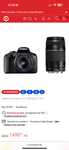 Продавам Canon EOS 2000D 18-55IS + 75-300