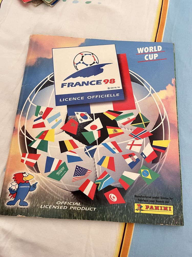 Album FIFA World Cup France 98, Panini - album complet