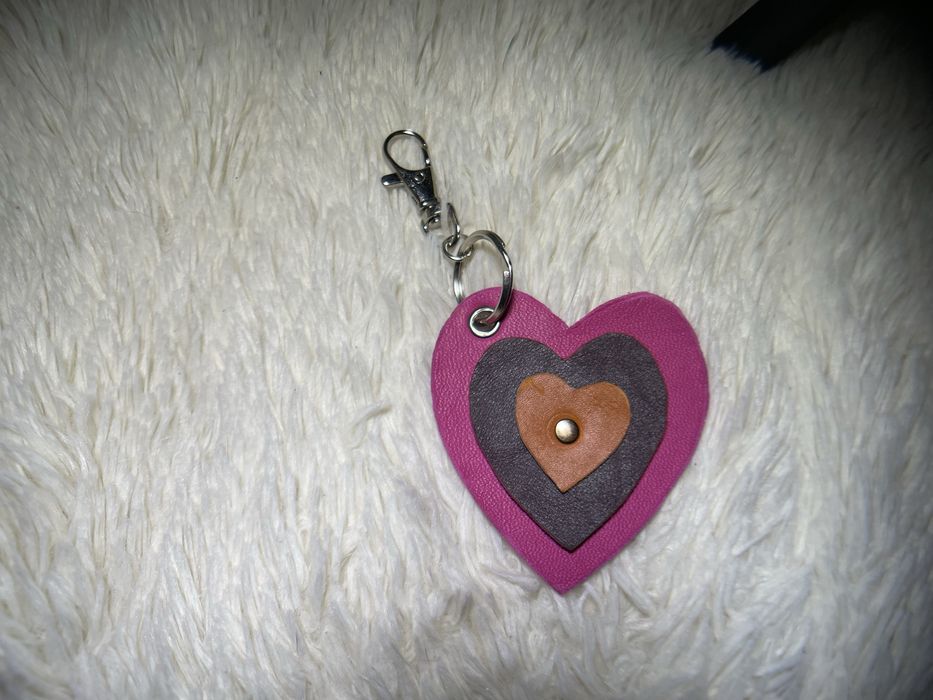 Breloc din piele naturala