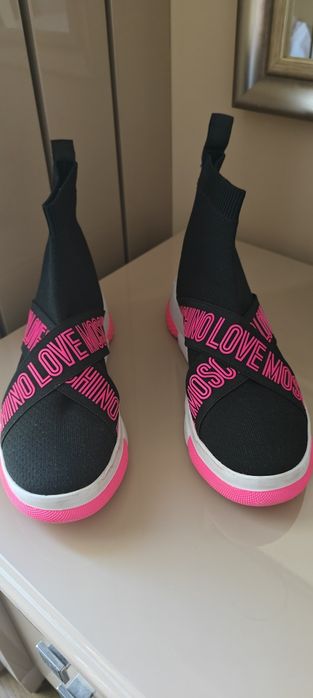 Ботуши тип чорап Love Moschino