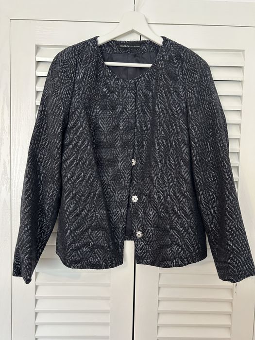 Costum pretios Falla Collection format din rochie si sacou marimea 40