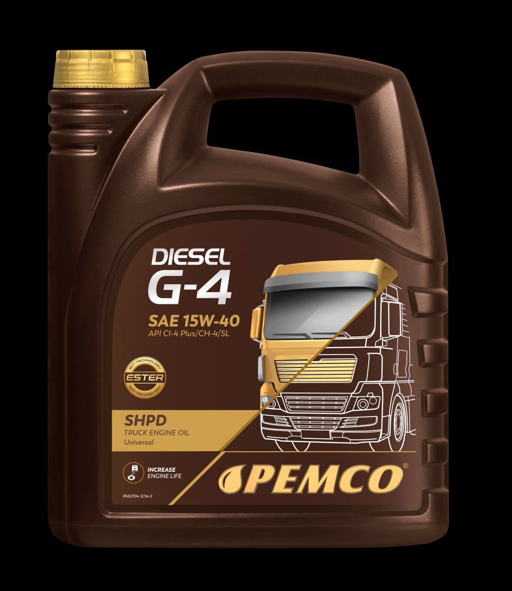 Дизельное масло Pemco G4 SHPD 15w40