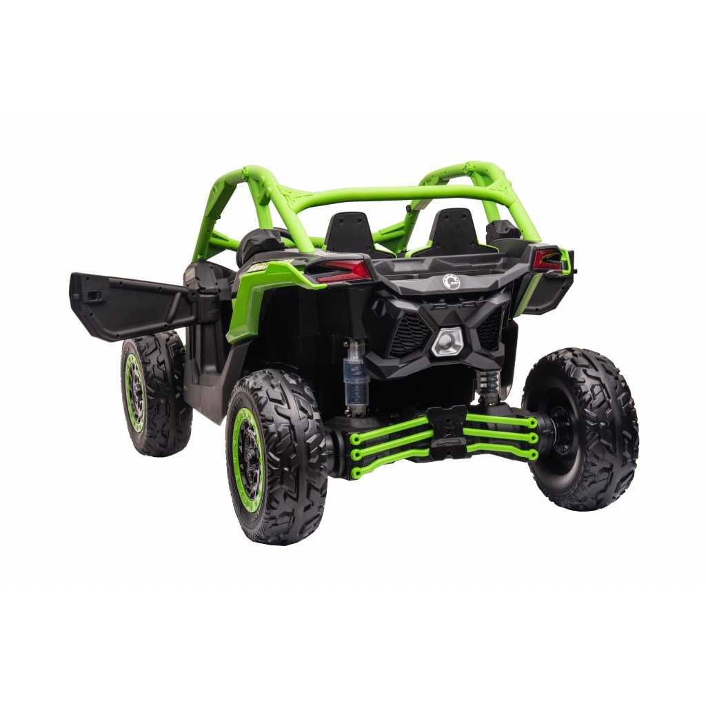 UTV electric pentru copii 2-8 ani Can Am Speed 2 locuri 480W 24V Verde