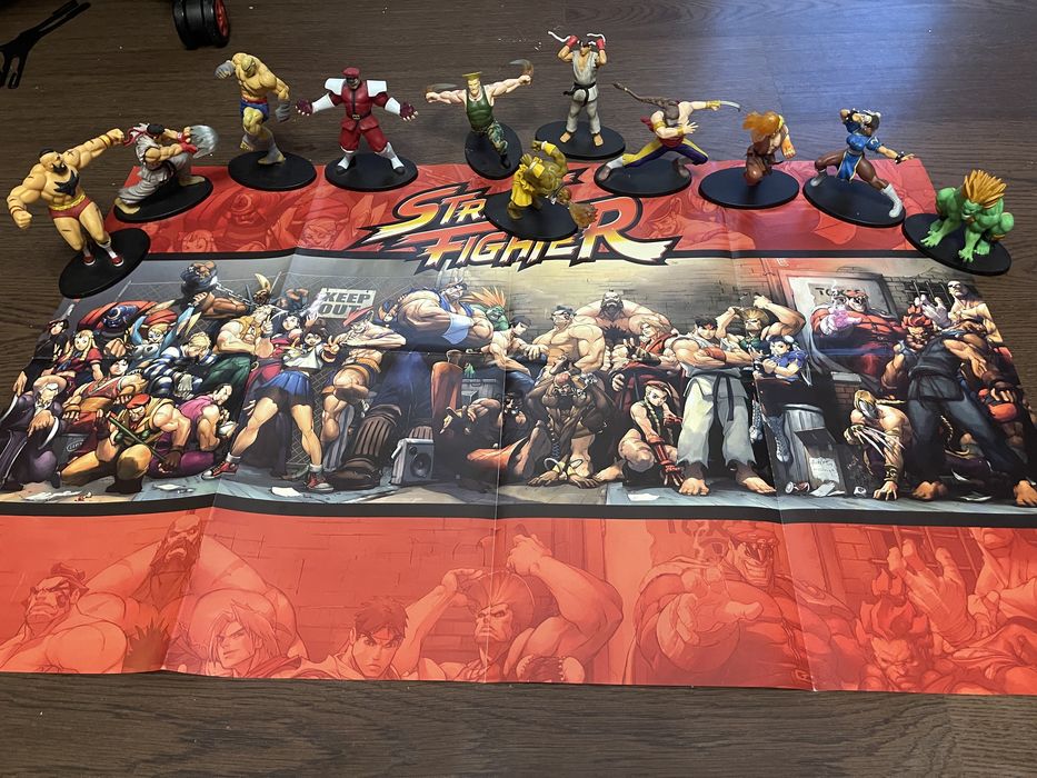 Оригинални колекционерски фигурки на Capcom Street Fighter