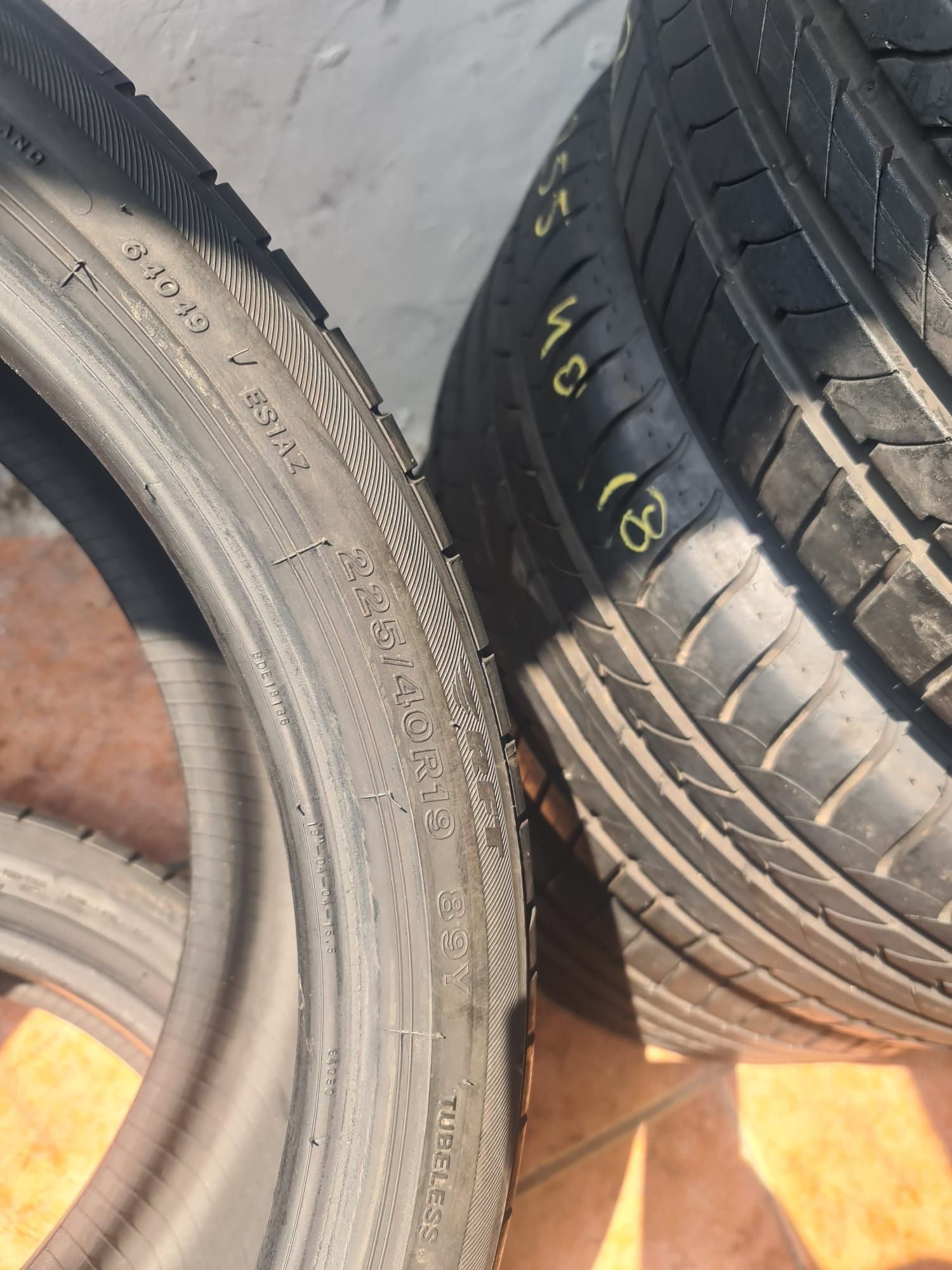 Cauciucuri vară  225/40/19 Bridgestone