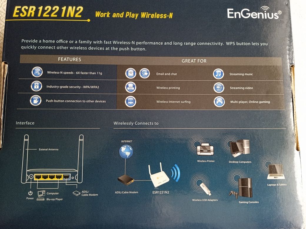 Router EnGenius nou cu 300 Mb/s