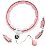Cerc fitness, pentru antrenament Hula Hoop, Cu Greutati Si Contor,