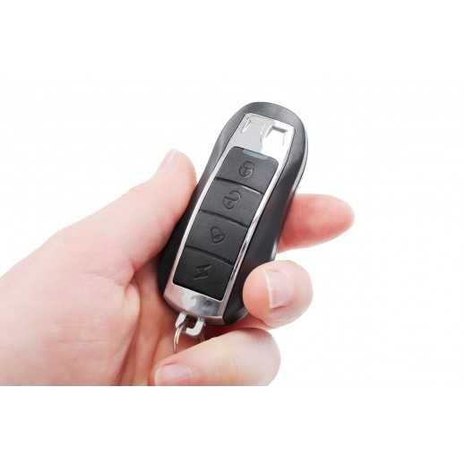hoverboard Auto Balance lumini LED pe roti telecomanda, bluetooth Roz