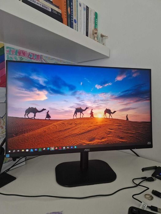 Monitor AOC 24" Full HD – ecran subțire, imagine clară
