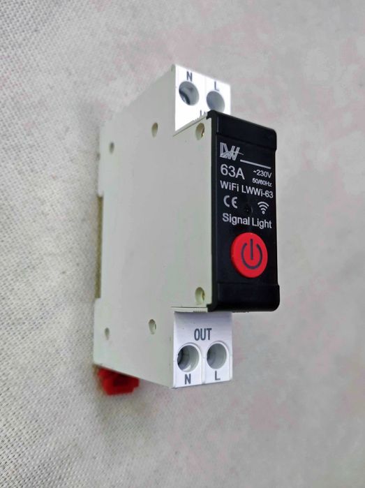 Wi-Fi автомат на 63А ваттметр с таймером и счетчик электроэнергии
