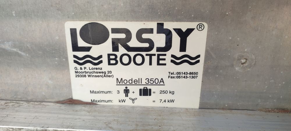 Barca aluminiu 3.55m + trailer