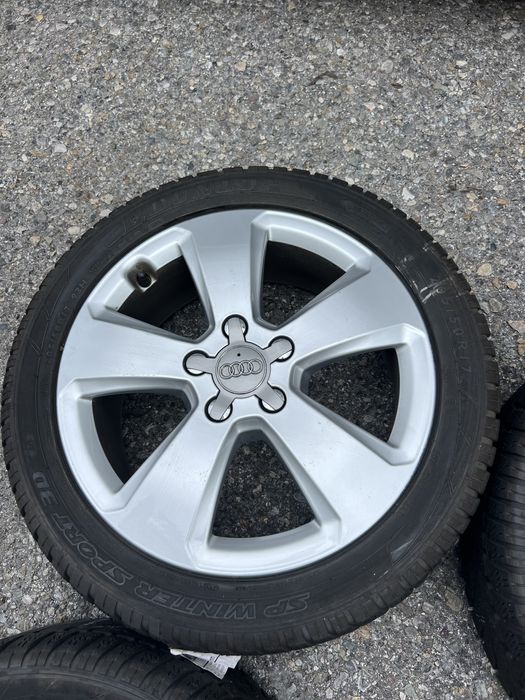 Джанти със ЗИМНИ  гуми 17” от Audi .205/50/17