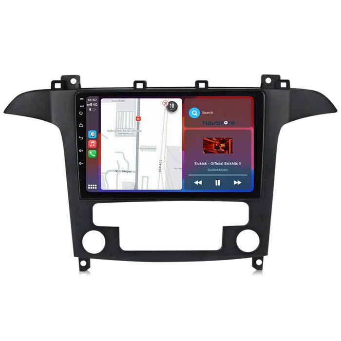 Navigatie Dedicata Ford S-Max (2006 - 2015), 9Inch, BT, WiFi, Carplay