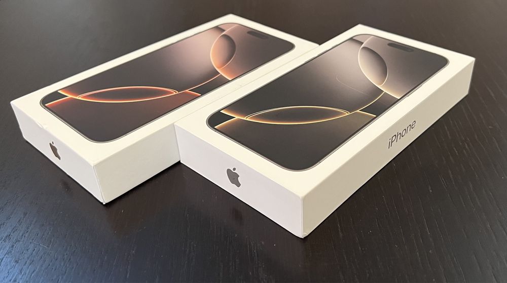 iPhone 16 PRO 128 / 256GB 5G SIGILAT ! SiM ! Desert Titanium Gold