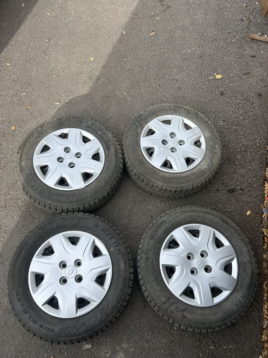 Диски с резиной на кобальт r14 185/70/Р14 Разболтовка 4*100