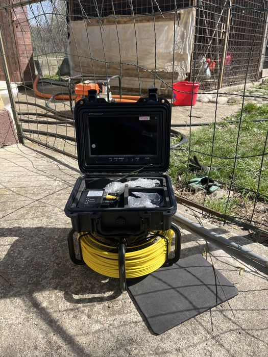 Desfundare Canalizare. Camera video pentru conducte de canalizare etc.