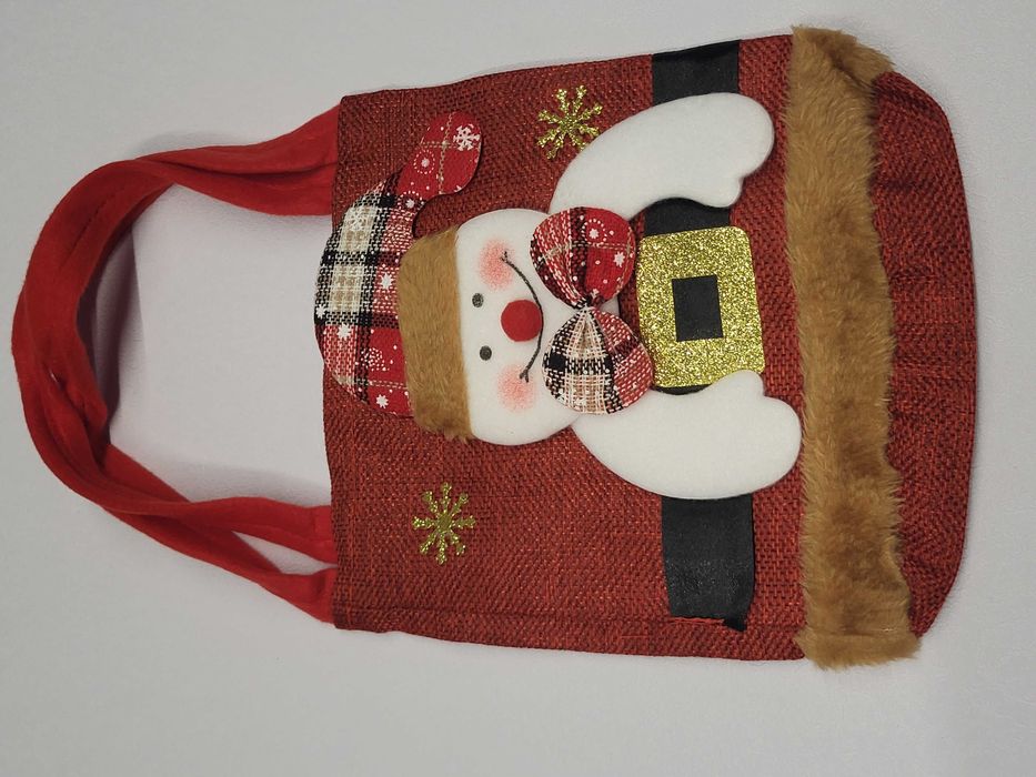 Чанта Торбичка Коледна за Подаръци