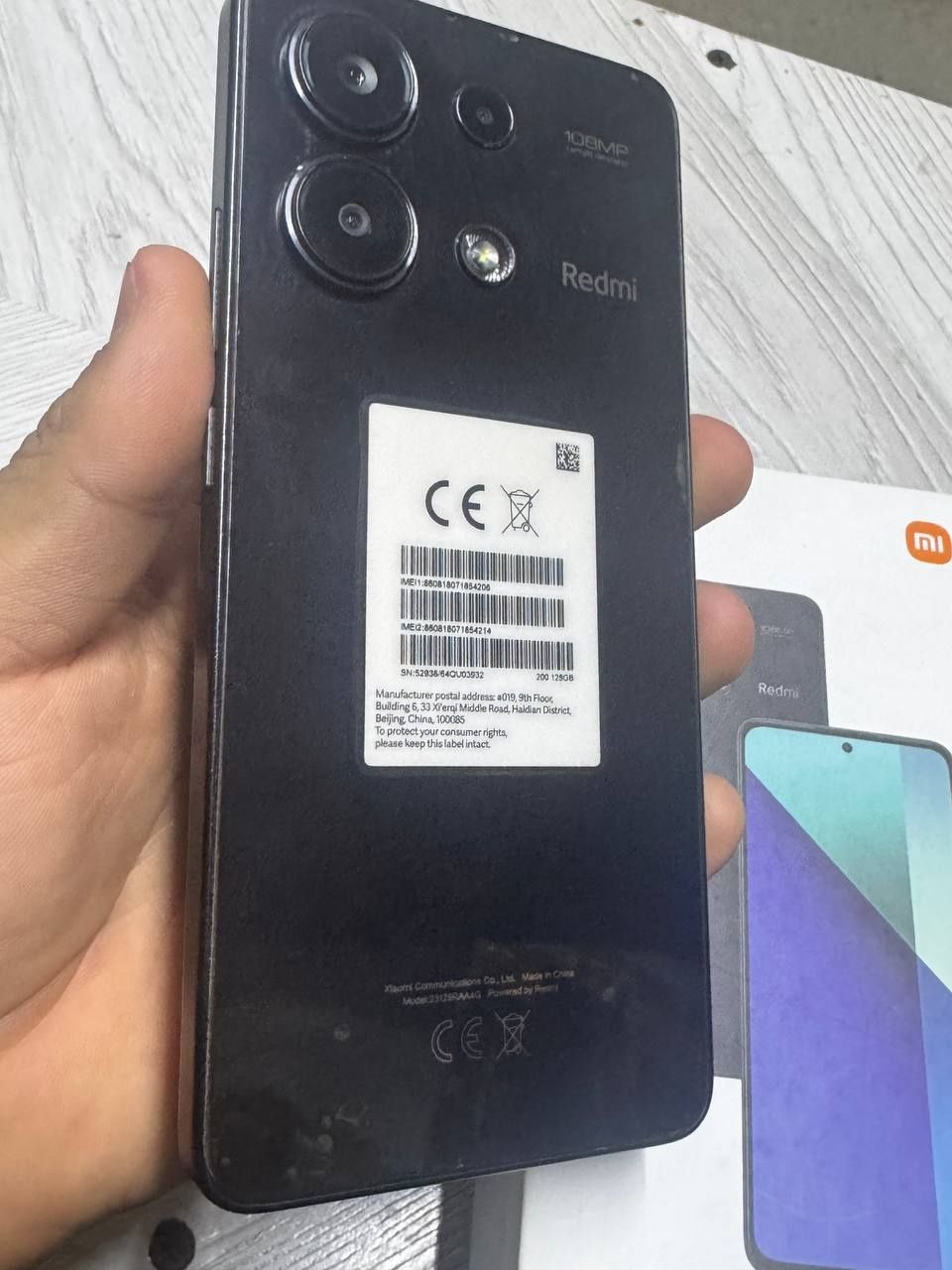 Redmi note 13. 8/128