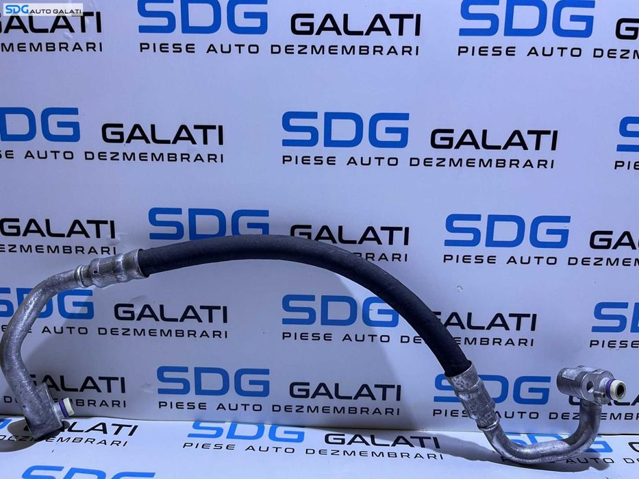 Furtun Conducta Teava Compresor Radiator AC Aer Conditionat Clima Volkswagen Golf 5 2.0 TDI BMM 2006 - 2011 Cod 1K0820721C