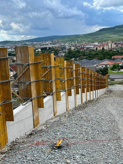 Cravate zincate stalp, cofraje stalp