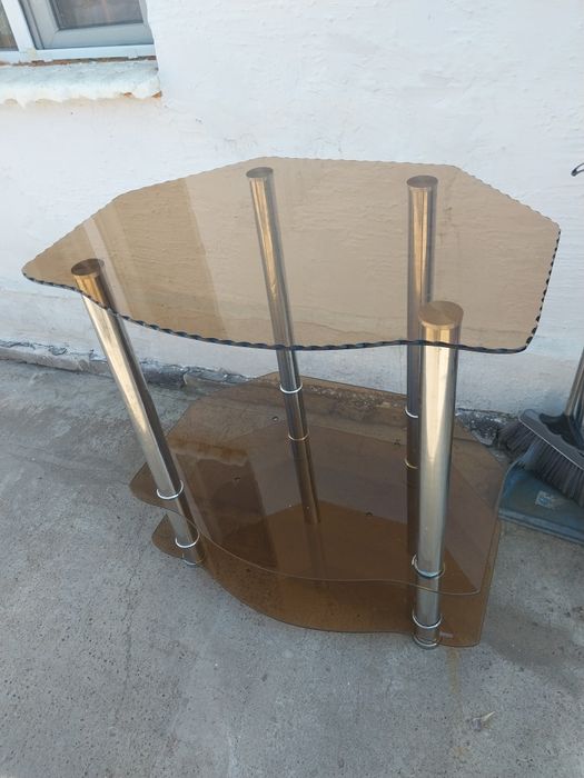 Продам стеклянные подставку