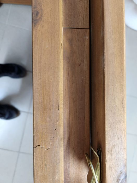 NOU Masă dining "CESANA", 180-240/100cm, lemn de acacia