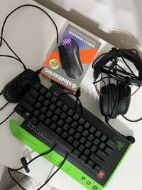 Casty hyperx, tastatura razer huntsman mini si ss aerox 3 wirless