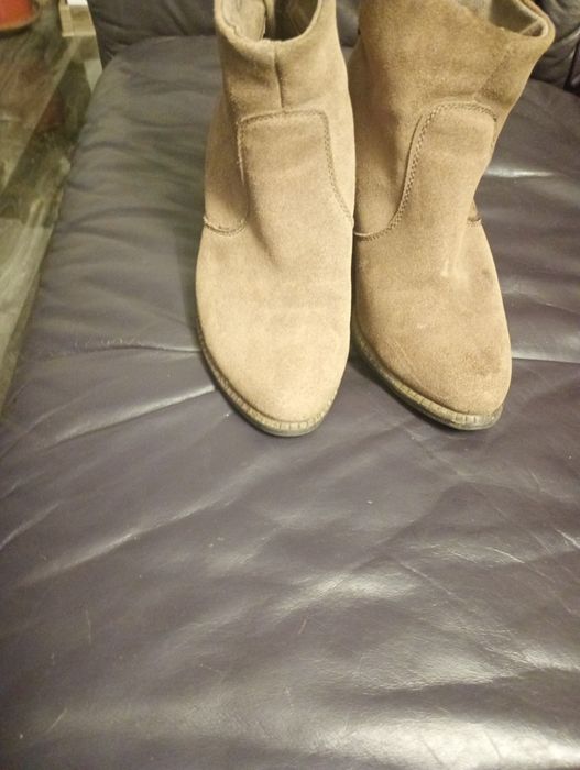 Ghete piele naturala întoarsă, mărimea 36