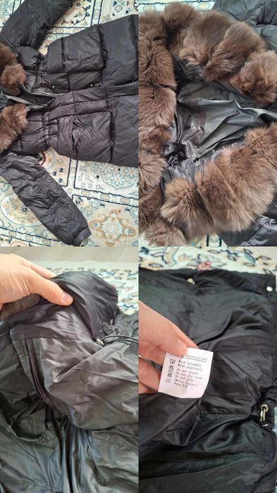 Куртка зимняя  натуральный мех