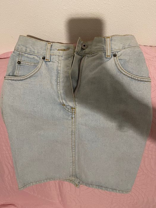 Jeans skirt, upotrebqvana
