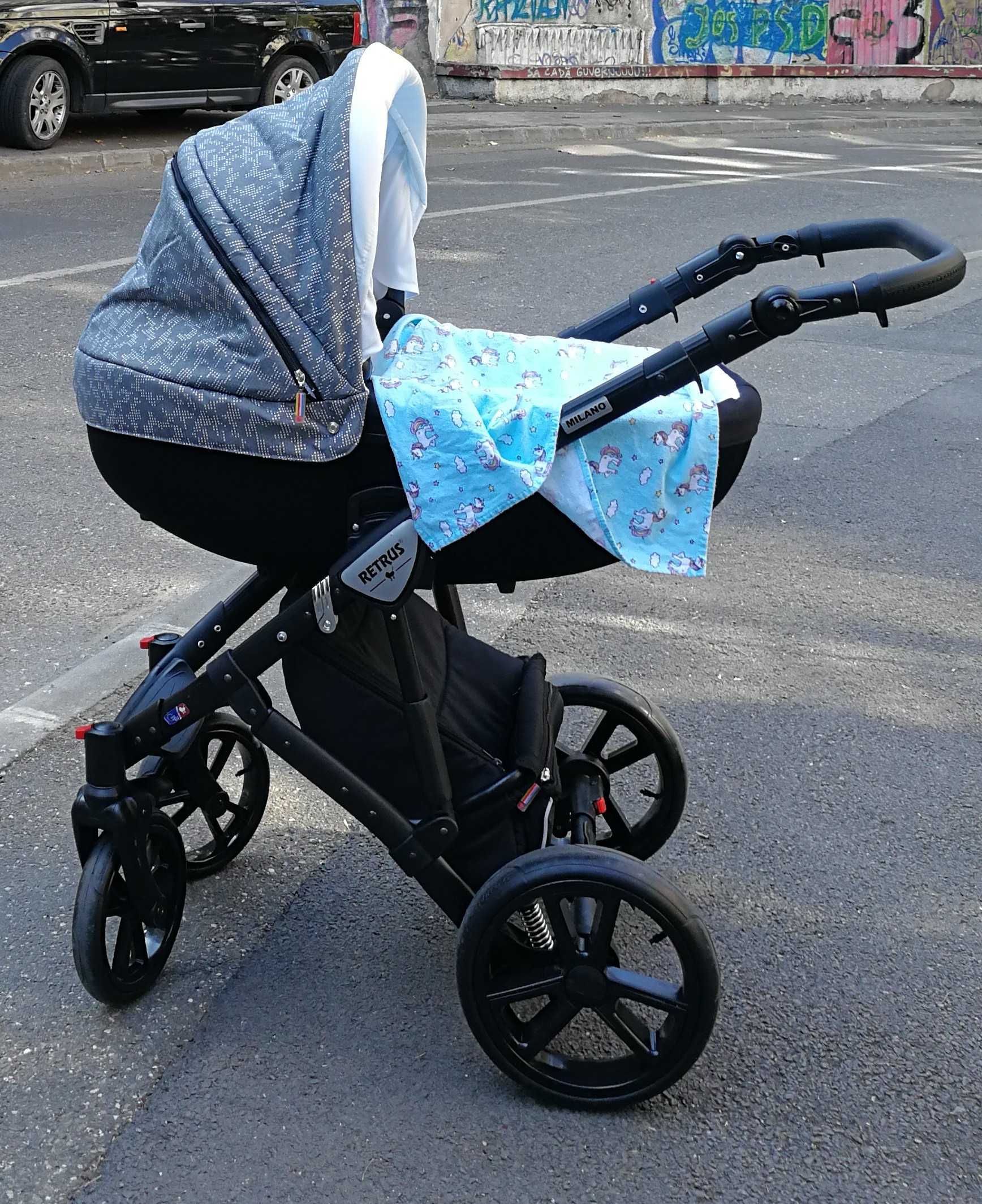 Carucior bebelusi 3 in 1 - Retrus Milano