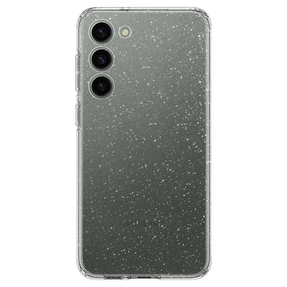 Блестящ калъф Galaxy S23 Plus,Spigen Liquid Crystal Glitter Quartz