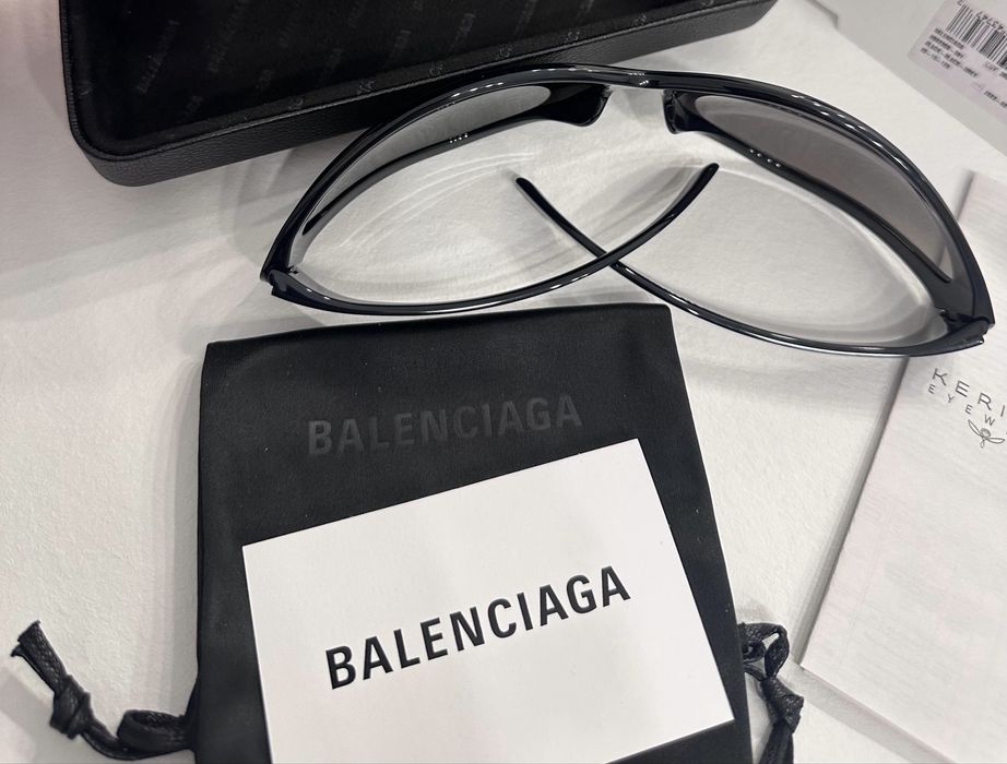 Ochelari de soare - unisex - Balenciaga BB0285S Fashion Show 90s' Oval