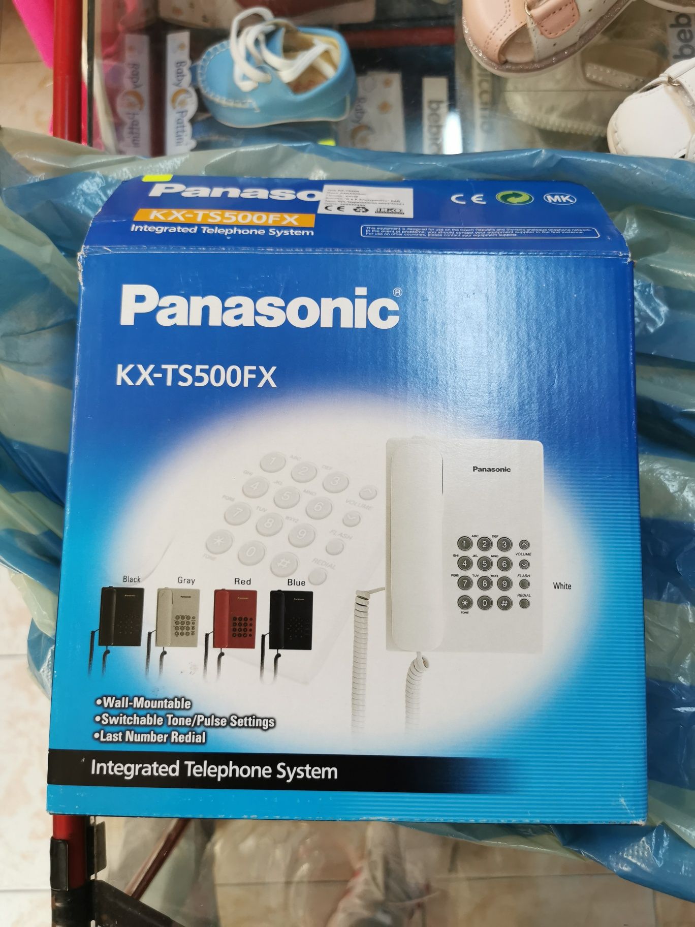 Телефон panasonic KX TS500FX