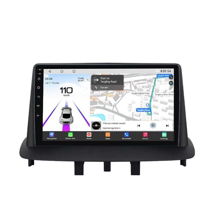 Navigatie Dedicata Renault Megane 3 (2008-2015), Fluence, BT, Carplay