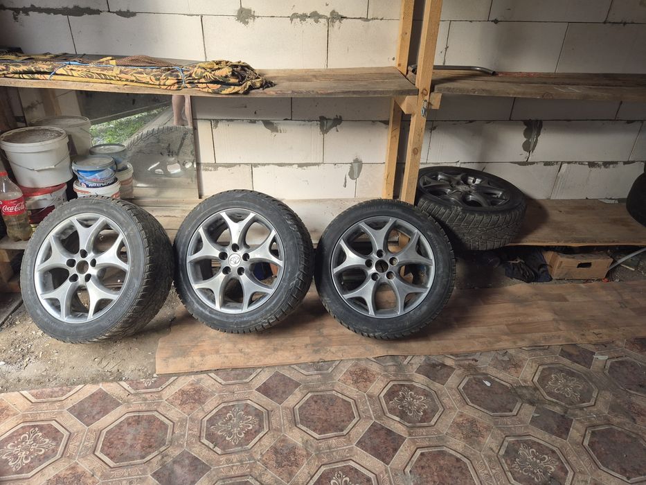 Диски  титановые с резиной