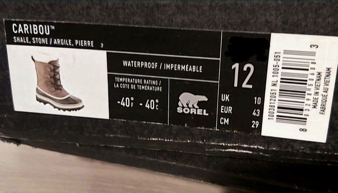 Sorel Caribou НОВИ 44 номер