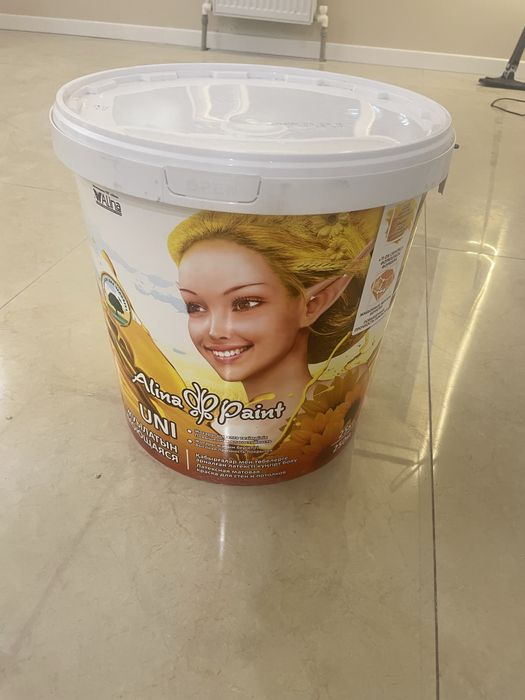 Водоэмульсионаая моющаяся краска Alina paint UNI