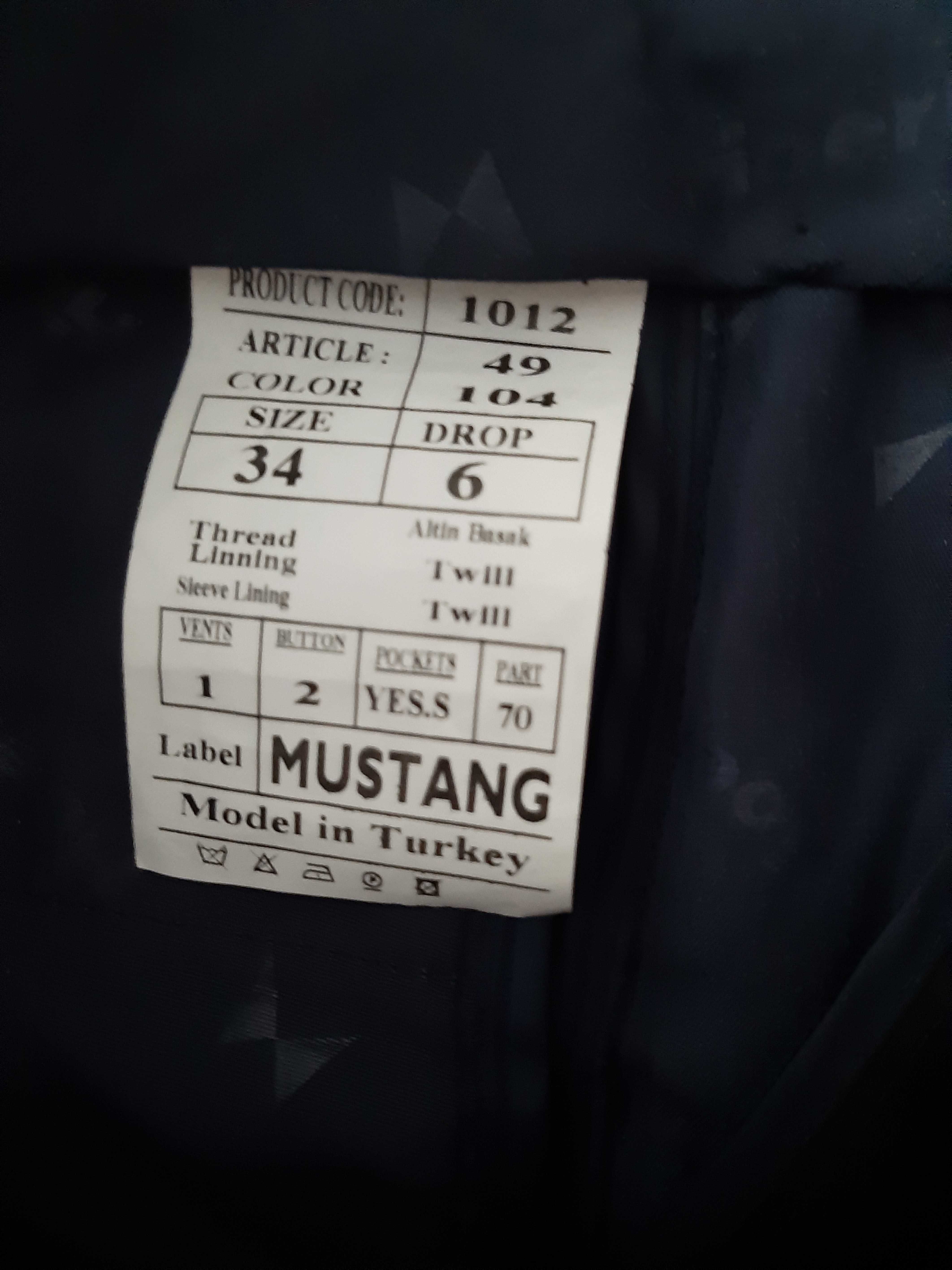 Школьные брюки фирмы "Mustang "