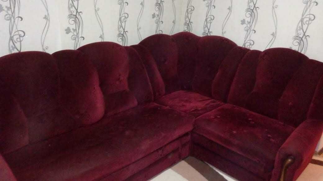 Продам раскладной диван с двумя креслами Актобе Курайли