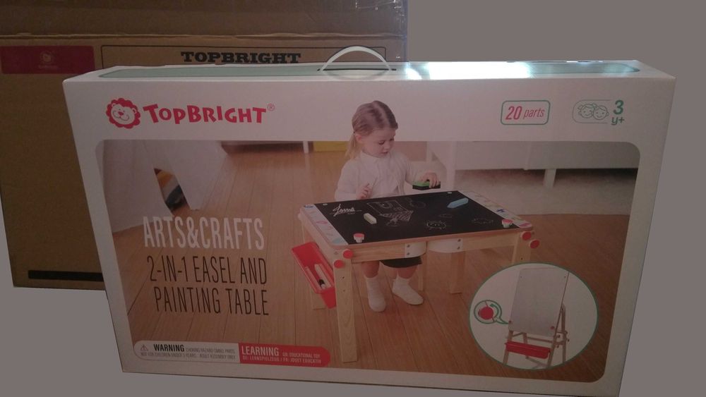 Topbright ! 2в1 Мултифункционална двустранна магнитен статив - маса