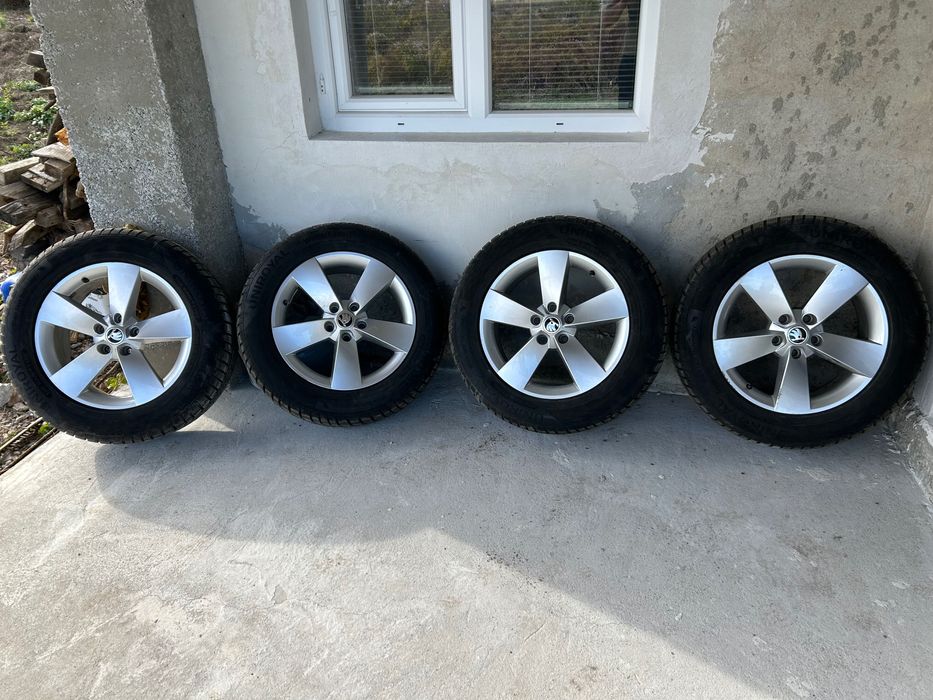 Джанти оригинални  17 цола 5х112 за Skoda Kodiaq