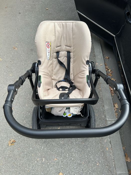 Carucior 3 in 1 Trend Black Beige Prestige - Krausman