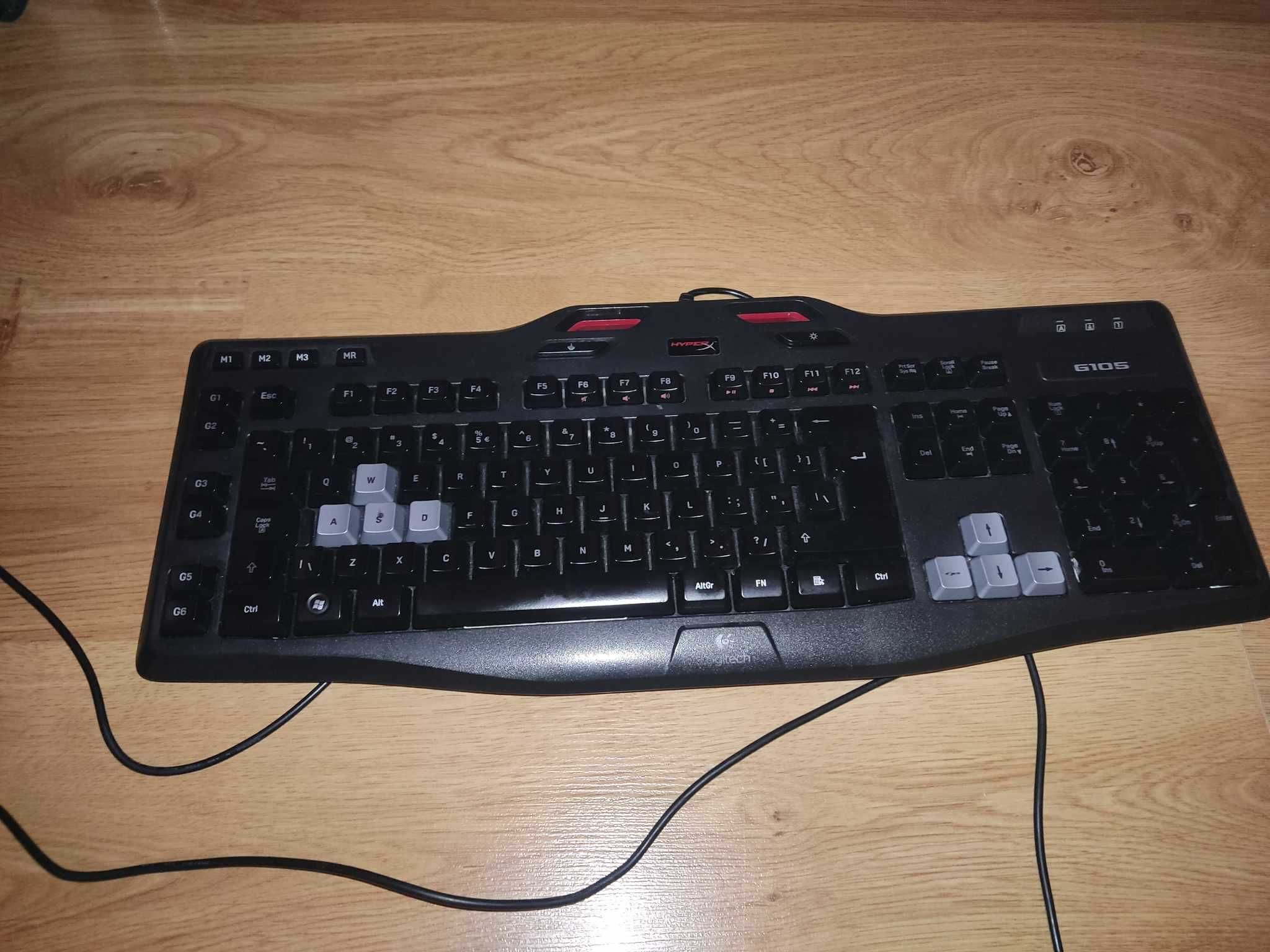 Tastatura Logitech G105 Gaming, USB, Negru